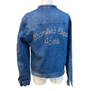 Y2k 49ers denim jacket